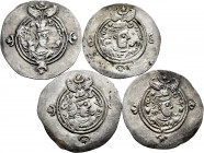 Lot of 4 drachm from the Sasanian Empire. TO EXAMINE. Choice VF/XF. Est...120,00. 

Spanish Description: Lote de 4 dracmas del imperio Sasanida. A E...