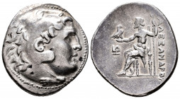 Kingdom of Macedon. Alexander III, "The Great". Tetradrachm. 336-323 BC. Uncertain mint. Ag. 16,98 g. VF. Est...250,00. 

Spanish Description: Reino...