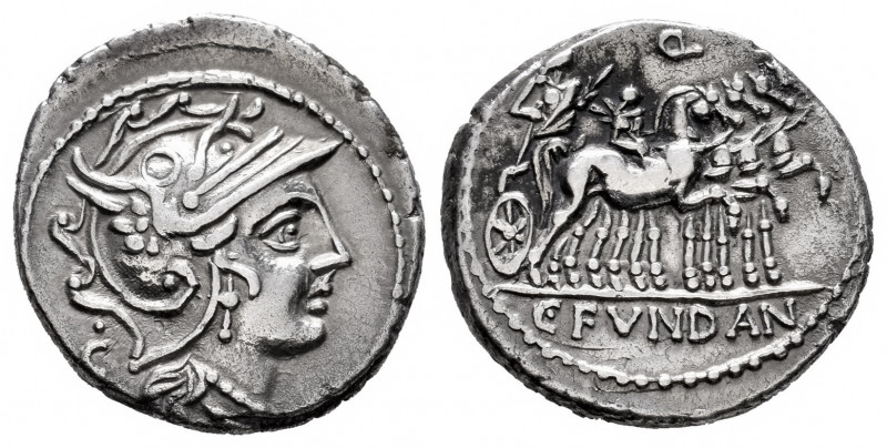 Fundanius. C. Fundanius. Denarius. 101 BC. Rome. (Ffc-727). (Craw-326/1a). (Cal-...