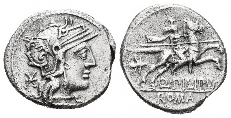 Marcius. Q. Marcius Philipus. Denarius. 129 BC. Rome. (Ffc-849). (Craw-259/1). (...