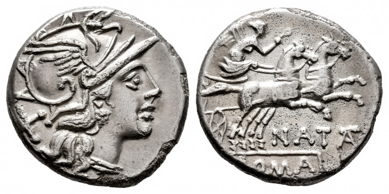 Pinarius. Pinarius Natta. Denarius. 149 BC. Rome. (Ffc-965). (Craw-208/1). (Cal-...