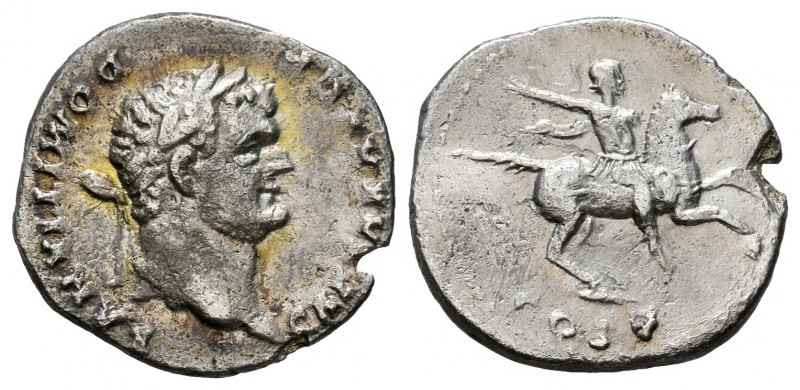 Domitian. Denarius. 77-78 AD. Rome. (Ric-II 2 957). (Bmcre-235). (Rsc-49a). Anv....