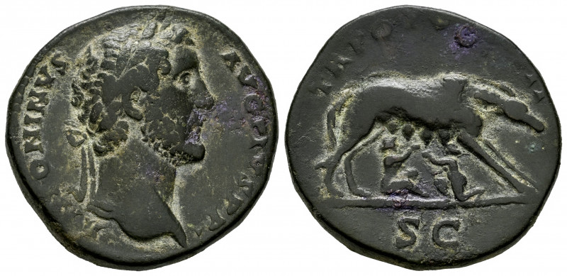 Antoninus Pius. Sestertius. 140-144 AD. Rome. (Ric-648). (Bmcre-1318). Anv.: ANT...