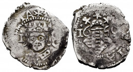 Philip IV (1621-1665). Dieciocheno. 1650. Valencia. (Cal-823). Ag. 1,78 g. VF. Est...30,00. 

Spanish Description: Felipe IV (1621-1665). Dieciochen...