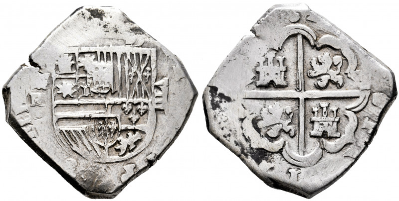 Philip IV (1621-1665). 8 reales. (1623-1628). Segovia. R. (Cal-tipo 342). Ag. 27...