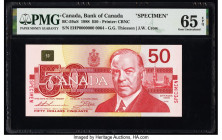 Canada Bank of Canada $50 1988 BC-59aS Specimen PMG Gem Uncirculated 65 EPQ. Red Specimen overprints are present on this example. 

HID09801242017

© ...