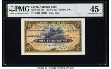 Egypt National Bank of Egypt 25 Piastres 18.5.1951 Pick 10e PMG Choice Extremely Fine 45. 

HID09801242017

© 2022 Heritage Auctions | All Rights Rese...
