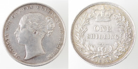 Gran Bretagna. Vittoria. 1837-1901. One Shilling 1856. Ag.
