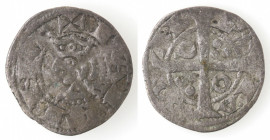 Spagna. Barcellona. Giacomo I d'Aragona. 1213-1276. Denaro. Ag.