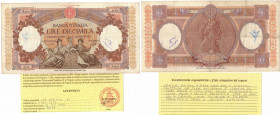 Cartamoneta. Repubblica Italiana. 10.000 Lire Regine del Mare. 24-03-1962. Gig. BI73T.
