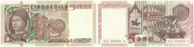 Cartamoneta. Repubblica Italiana. 5.000 Lire Antonello da Messina.  Dec.Min. 1-07-1980.