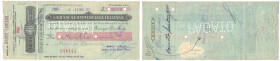 Cartamoneta. Banca Commerciale Italiana. Assegno 1.000 Lire 1942.