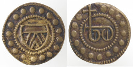 Firenze. Repubblica. 1189-1532. Tessera mercantile, seconda metà del XIII secolo. Ae.