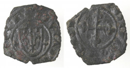 Messina o Brindisi, Carlo I d’Angiò. 1266-1285. Denaro. Mi.