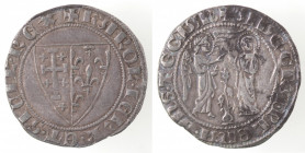 Napoli. Carlo I d'Angiò. 1266-1282. Saluto. Ag.