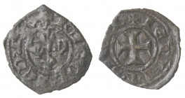Napoli. Carlo II d'Angiò. 1285-1309. Denaro Gherardino. Mi.