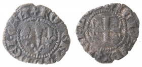 Napoli. Roberto d'Angiò. 1309-1343. Denaro Gherardino. Mi.