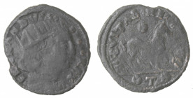 Napoli. Ferdinando I d'Aragona. 1458-1494. Cavallo. Ae.