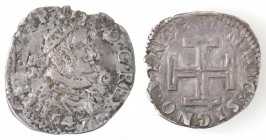 Napoli. Filippo IV. 1621-1665. 3 Cinquine 1647. Ag. 