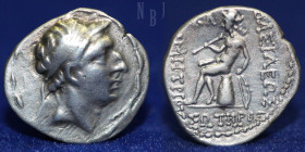 SELEUKID KINGS; Demetrios I Soter. 162-150 BC. AR Drachm. Ekbatana mint, 4.02gm, 18mm, R