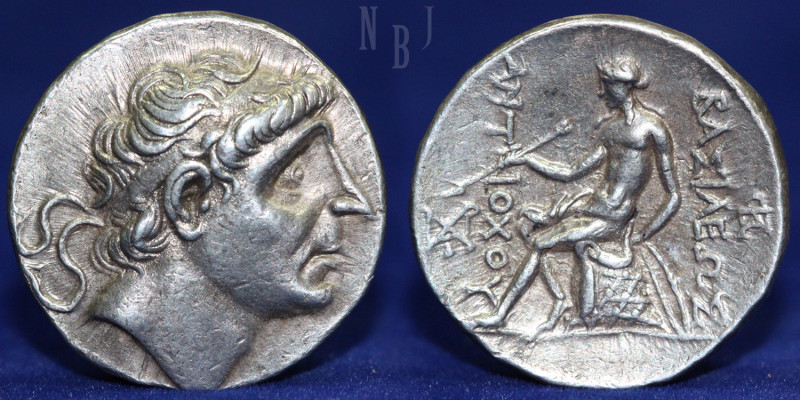 SELEUKID EMPIRE. Antiochos II Theos. 261-246 BC. AR Tetradrachm. (17.10gm, 28mm)...