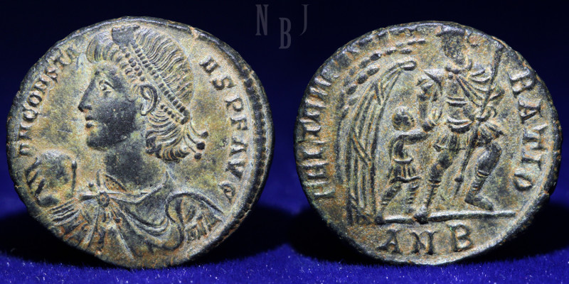 Roman coin of Constans cententionalis - FEL TEMP REPARATIO - Antioch Mint. (3.40...