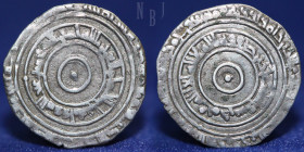 FATIMID. al-Mu’izz, Silver ½-Dirham, mint mahdiya. Dated: 3?6h, 1.34gm, 19mm, VF & R