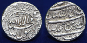 MUGHAL: Shah Jahan I, 1628-1658, AR rupee, dehli, year 16, 11.39gm, VF
