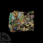 Egyptian and Other Mosaic Glass Fragment Collection. 3rd century B.C.-4th century A.D. A mixed group of over sixty fragments of Egyptian, Greek and Ro...