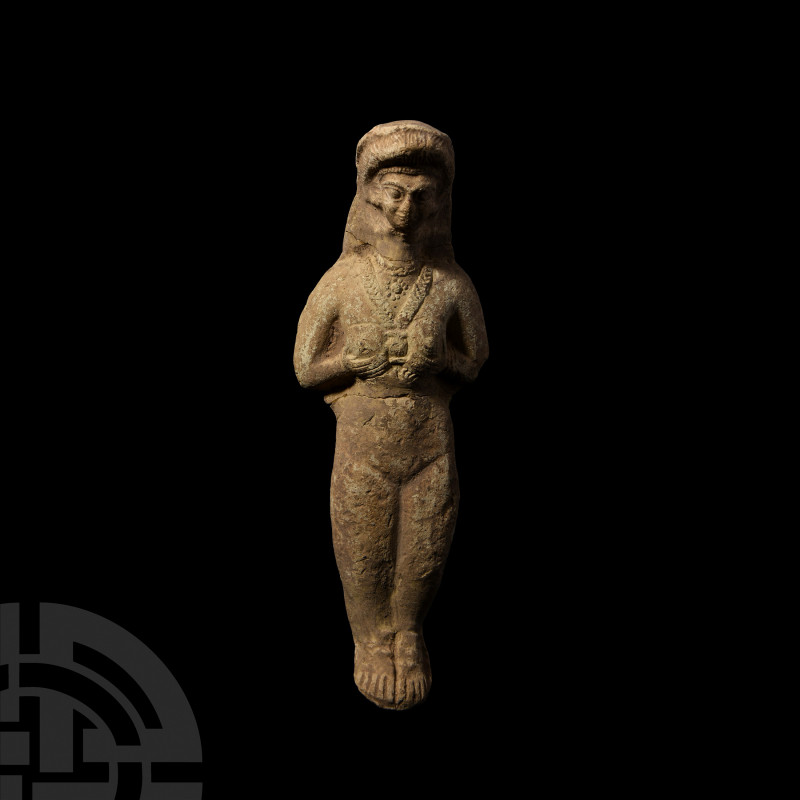 Elamite Goddess or Fertility Idol. 3rd-2nd millennium B.C. A ceramic fertility g...