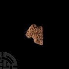 Cuneiform Tablet Fragment. 3rd-2nd millennium B.C. A cuneiform tablet fragment with text to one face. 9.89 grams, 43 mm (1 5/8 in.) Acquired in the 19...
