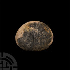 British Fossil Dinosaur Coprolite. Jurassic Period c.160-150 million years B.P. A British fossil coprolite P. boro. 305 grams, 66 mm (2 5/8 in.) Peter...