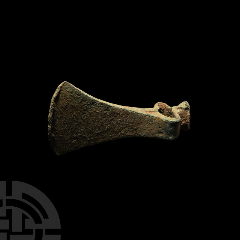 Socketted Axehead. Late 3rd millennium B.C. A large heavy socketted hammer axe h...