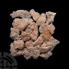 Pink Dolomite Crystal Specimen Group. A group of twenty-four pink dolomite crystal slabs. 1.55 kg total, 5.4-11.1 cm (2 - 4 1/4 in.) Mineral Imports, ...