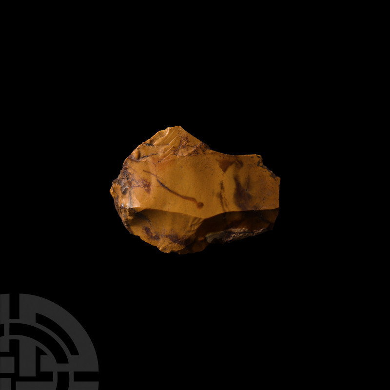 Stone Age Neanderthal Jasper Stone Tool. 85,000-40,000 B.P. A very fine jasper s...