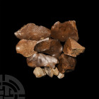 Stone Age Neolithic and Mesolithic Flint Artefacts. 6th millennium B.C.-10,000 B.P. A mixed group of flint artefacts comprising worked implements and ...