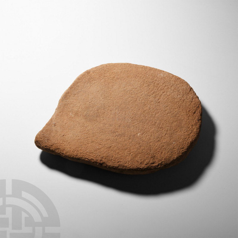 Stone Age Neolithic Grinding Stone. Neolithic, 8,500-6,500 B.C. A fine grinding ...