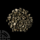 100 Pyrite Crystal Chunks. A group of 100 pyrite or 'fool's gold' crystal chunks. 665 grams total, 18-30 mm (3/4 - 1 1/4 in.) From Mexico. Mineral Imp...