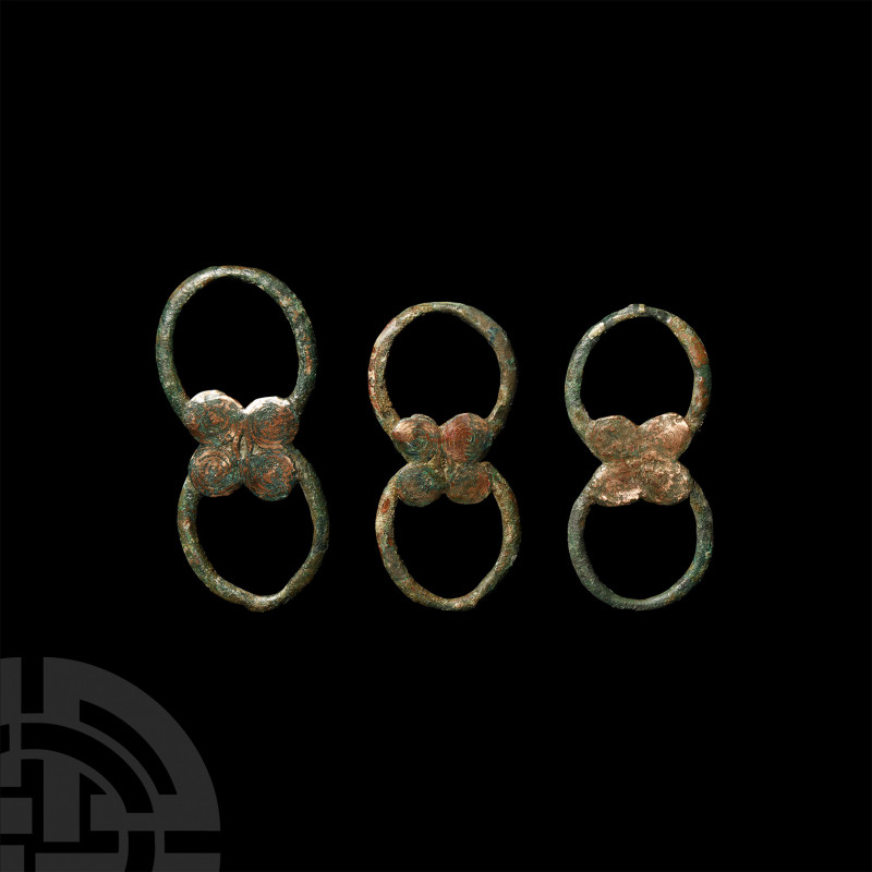 Bronze Age Strap Junction Group. 2nd millennium B.C. A group of strap junction e...