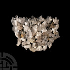 50 Clear Quartz Crystals. A group of fifty quartz crystals. 580 grams total, 26-46 mm (1 - 1 3/4 in.) Mineral Imports, London, UK. Gregory, Bottley & ...
