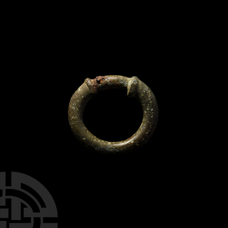 Iron Age Celtic Terret Ring. 1st century B.C.-1st century A.D. A Celtic or early...