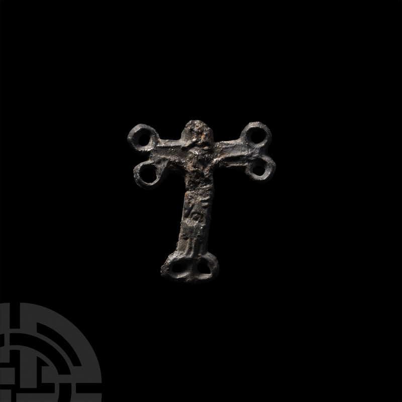 Medieval Crucifix Pilgrim's Badge. c.14th century A.D. A pilgrim's badge in the ...