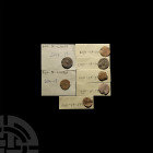 Medieval Boy Bishop Token Collection. c.1470-1539 A.D. A mixed group of boy bishop tokens mainly dated c.1470-1539 A.D., comprising: one likely Rigold...