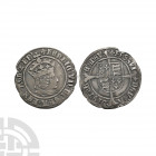 Henry VII - Profile Groat. 1504-1505 A.D. Regular issue. Obv: profile bust with HENRIC VII DI GRA REX AGFL Z FR legend and 'cross-crosslet' mintmark. ...