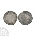 Ireland - Mary and Philip - 1557 - Groat. Dated 1557 A.D. Obv: crown over facing profile busts dividing date with PHILIP Z MARIA D G REX ET REGINA A l...