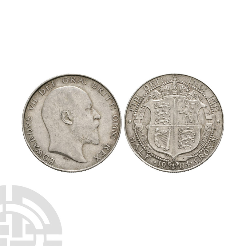 Edward VII - 1904 - Halfcrown. Dated 1904 A.D. Obv: profile bust with EDWARDVS V...