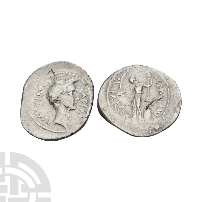Julius Caesar - Venus AR Denarius. February-March 44 B.C. Lifetime issue, Rome m...