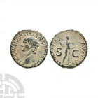 Claudius - Libertas AE As. 41-42 A.D. Rome mint. Obv: TI CLAVDIVS CAESAR AVG P M TR P IMP legend with bare head left. Rev: LIBERTAS AVGVSTA legend wit...