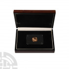 Gibraltar - Elizabeth II - 2015 - Battle of Britain Gold Sovereign. Dated 2015 A.D. Obv: profile bust with date below and ELIZABETH II DEI GRA REGINA ...
