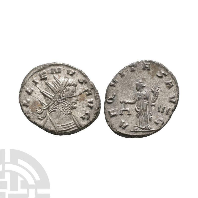 Gallienus - Aequitas Billon Antoninianus. 261-262 A.D. Rome mint. Obv: GALLIENVS...